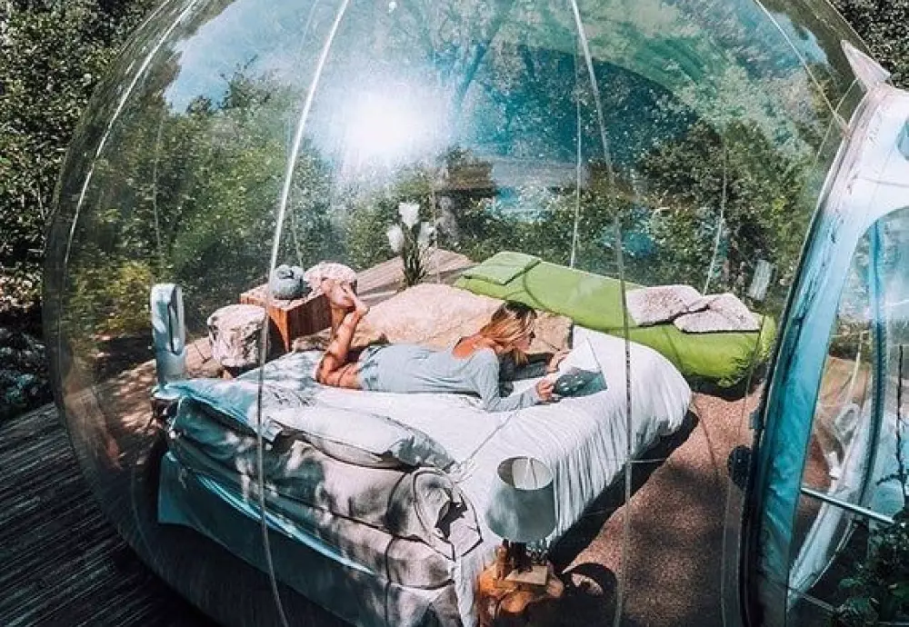 inflatable bubble dome tent