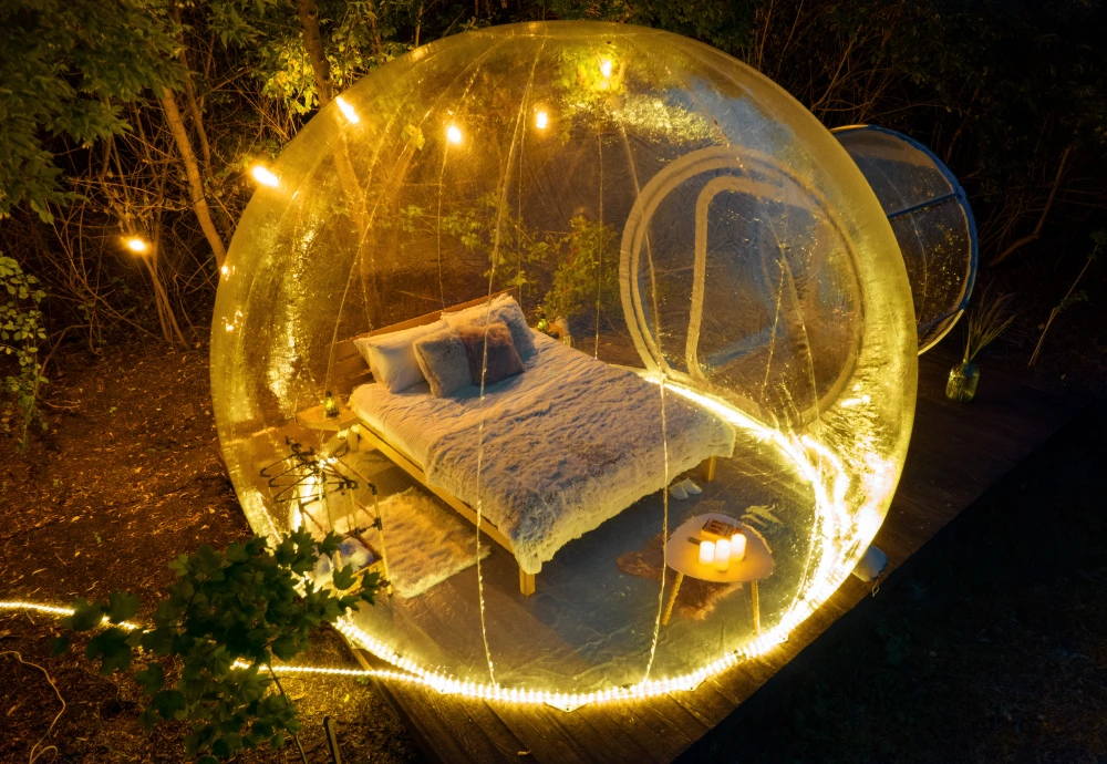 weather bubble tent