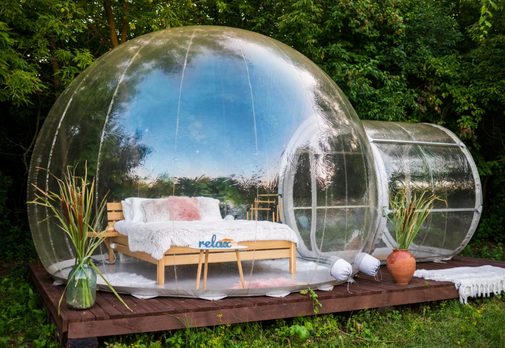 inflatable bubble dome tent